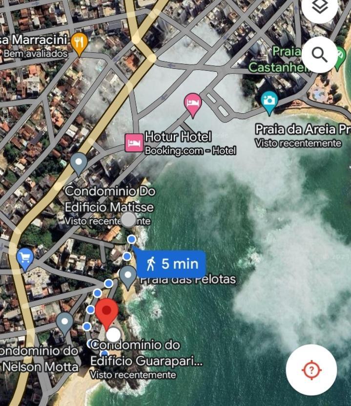 Guarapari Com Elevador, Reformado, Wi-Fi, Tv Com Smart, Vista E Estacionamento 아파트 외부 사진