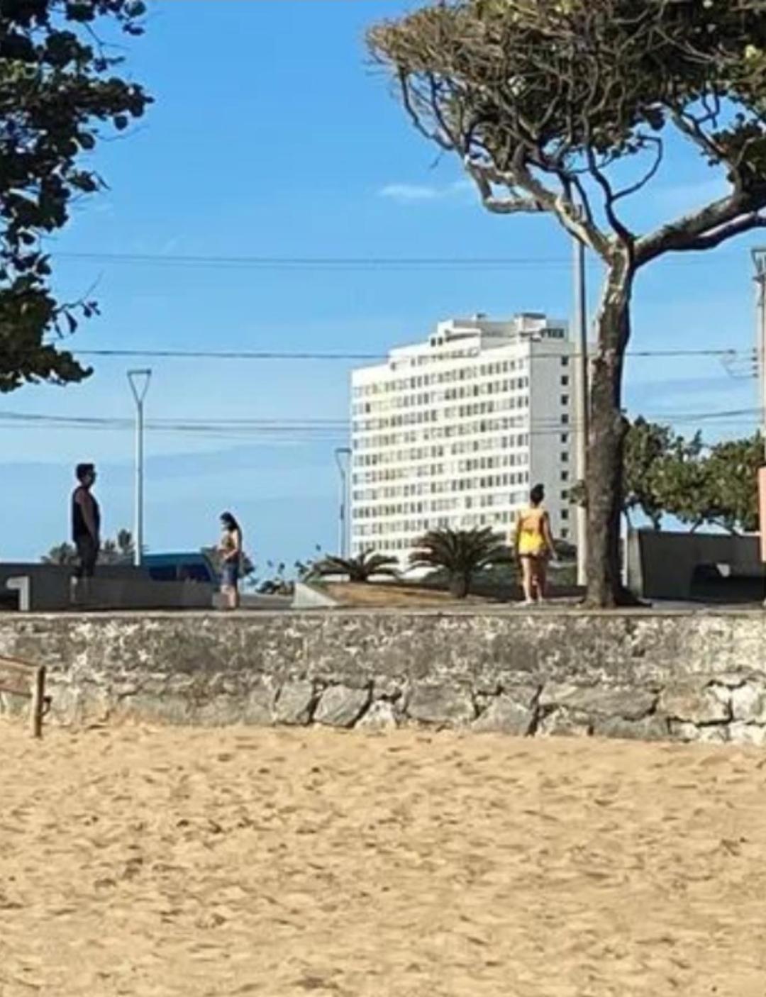 Guarapari Com Elevador, Reformado, Wi-Fi, Tv Com Smart, Vista E Estacionamento 아파트 외부 사진